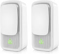 Plug In Air Ionizers - 2 Pack Quiet Negative Ion Air Purifier, Air Fresheners for Home, Bedroom, Office, Kitchen - Portable Air Purifiers Portable Odor Eliminator for Smoke, Dust, Pet Smell