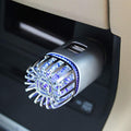 2 In 1 Car Air Purifier, 12v Plug Car Air Freshener And Ionic Air Purifier,For Car With Dual Usb Charger, Remove Dust, Pollen, Smoke And Bad Odors - Available For Your Auto Or Rv
