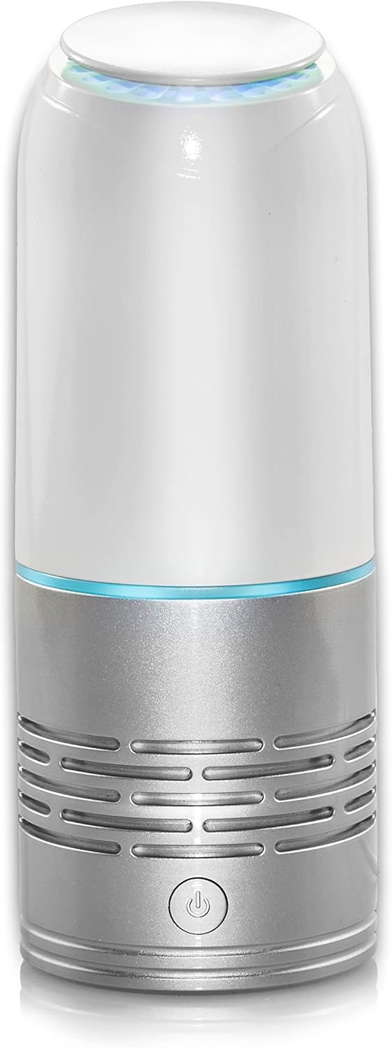 Air Purifier w/UV Air Cleaner | UVC Light Cleaner, Portable Air Purifier, Odor Eliminating Air Purifier | Home, Kitchen Bedroom, Bathroom, Office & Hotel