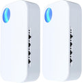 Plug In Air Ionizers,Negative Ion Air Purifier for Home and Office Use,Quiet Operation Air Cleaner to Freshen Indoor Air,Mobile Ionic Air Purifier for Bedroom,Living Room,Bathroom(2)
