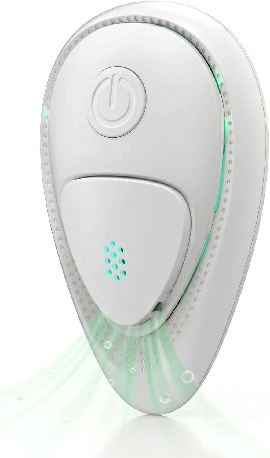 Plug In Air Ionizers Negative Ion Technology Plug In Air Purifier Small Air Ionizers for Home Bedroom, Portable Quiet Odor Reducer for Pets, Smoke, Dust, Air Cleaner White